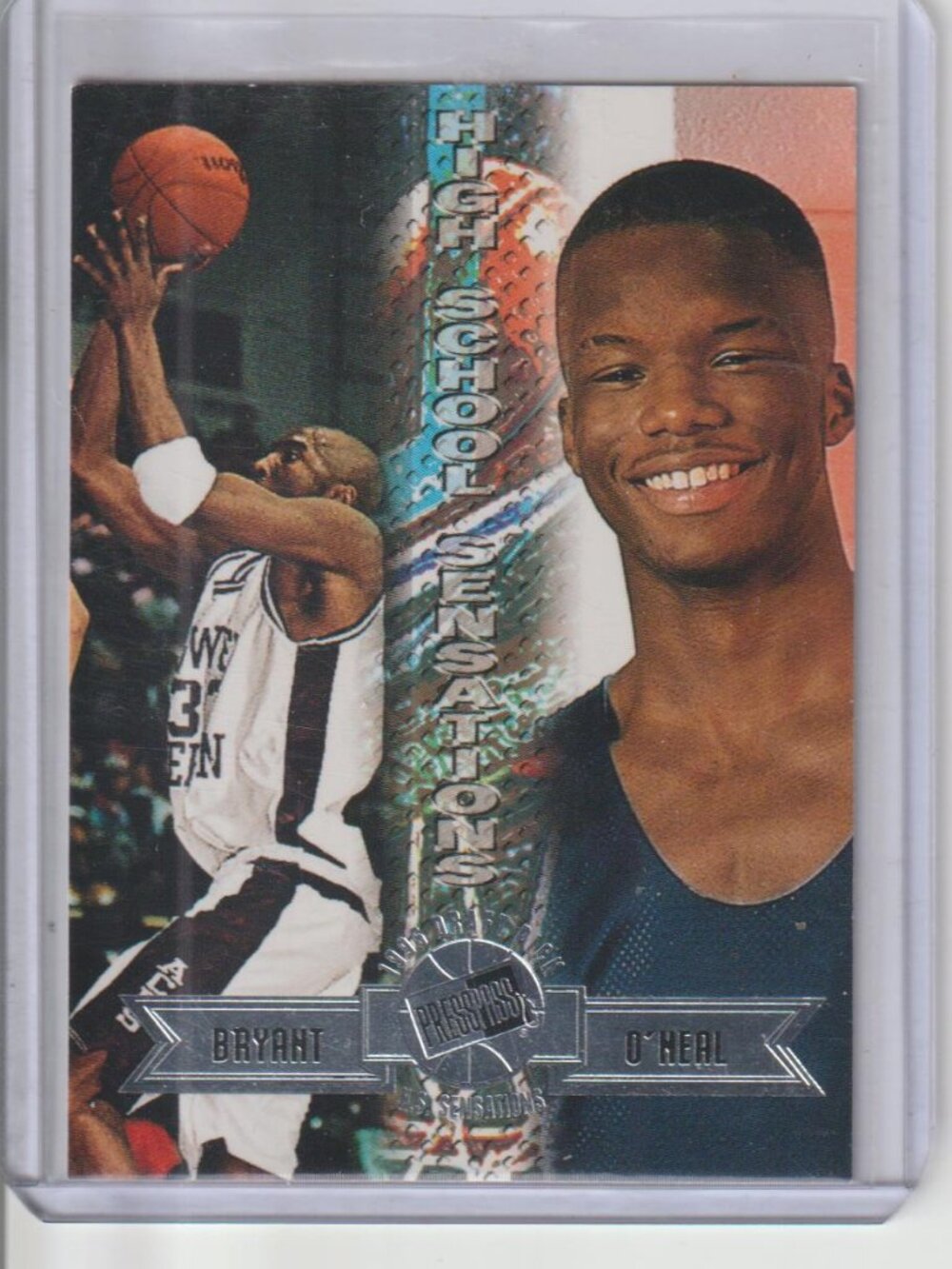 Kobe Bryant/Jermaine O'Neal 1996 Press Pass Rookie Draft Pick #44